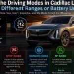 Do the Driving Modes in Cadillac Lyriq Offer Different Ranges or Battery Usages?